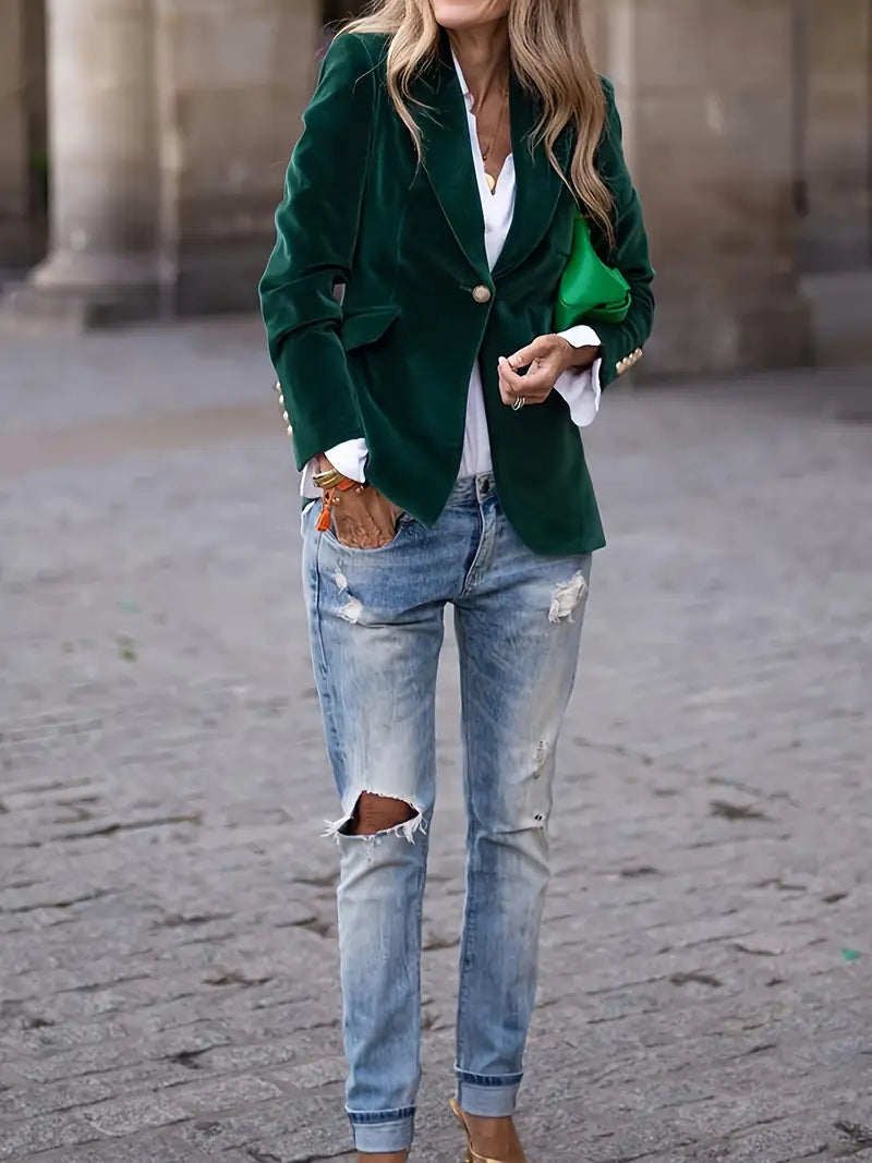 Chelsea | Velvet Jacket
