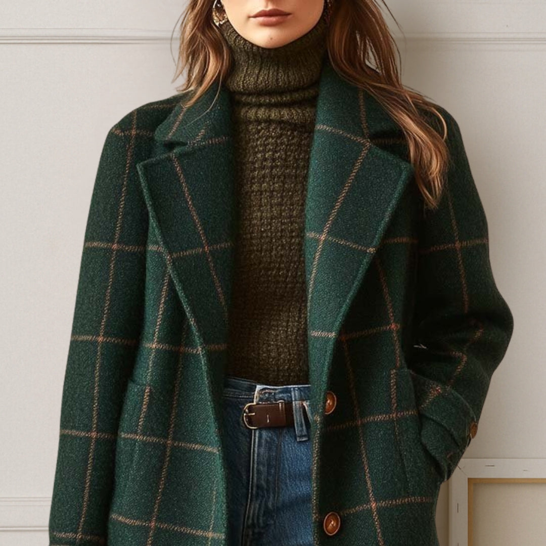 Aveline™ | Heritage Plaid Coat