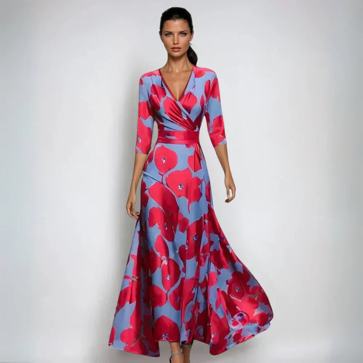 Anna |  Elegant and versatile floral dress