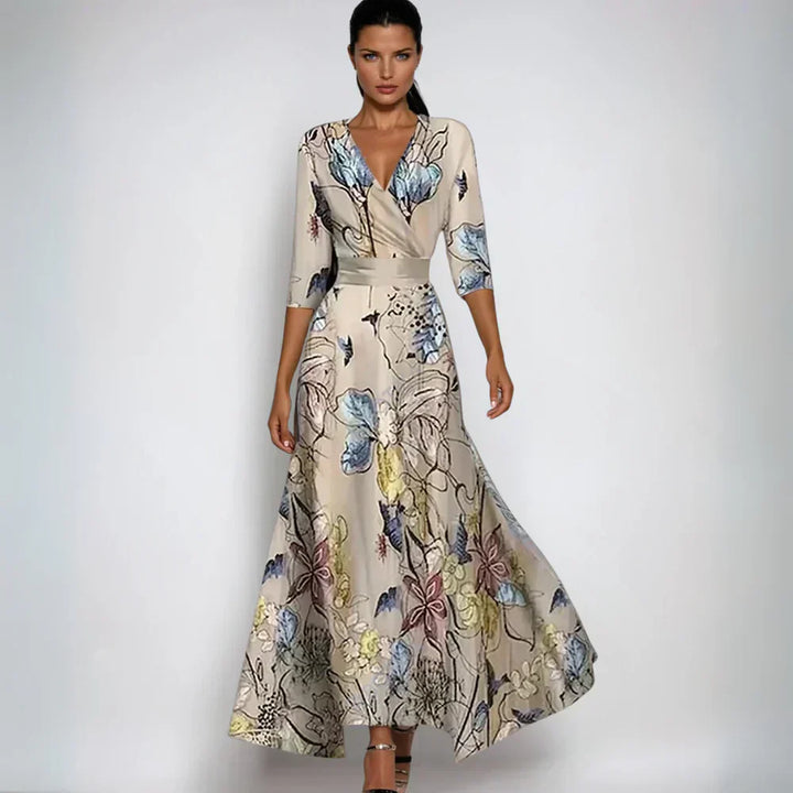 Anna |  Elegant and versatile floral dress