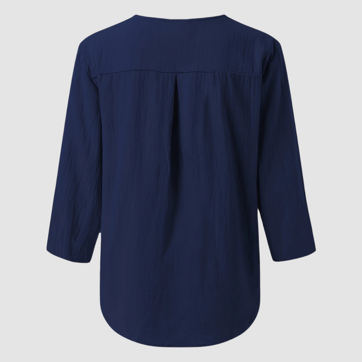 Melisa™ Casual Cotton &amp; Linen Blouse