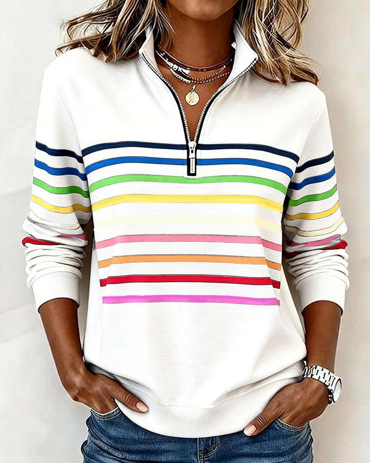 Sanne™ | Colorful Stripe Knit