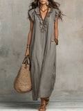 Ingrid | Relaxed Bohemian Dress