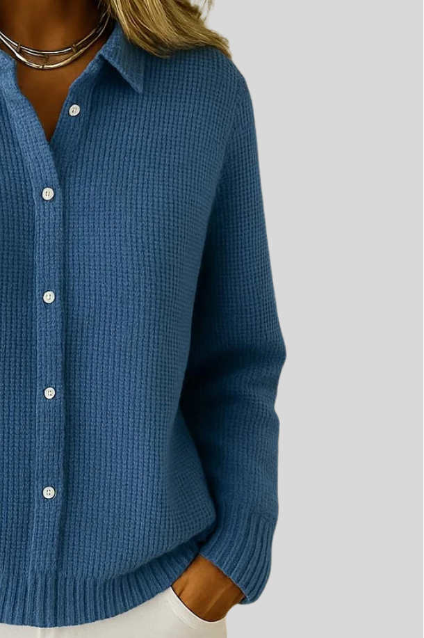 Genevia™ | Cozy Long Sleeve Cardigan