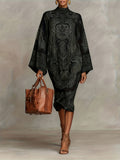Lacey | Vintage-Inspired Paisley Midi Dress