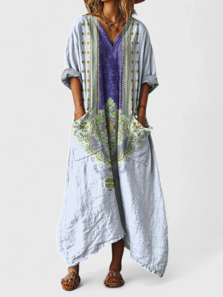 Mariana | Elegant Linen Dress