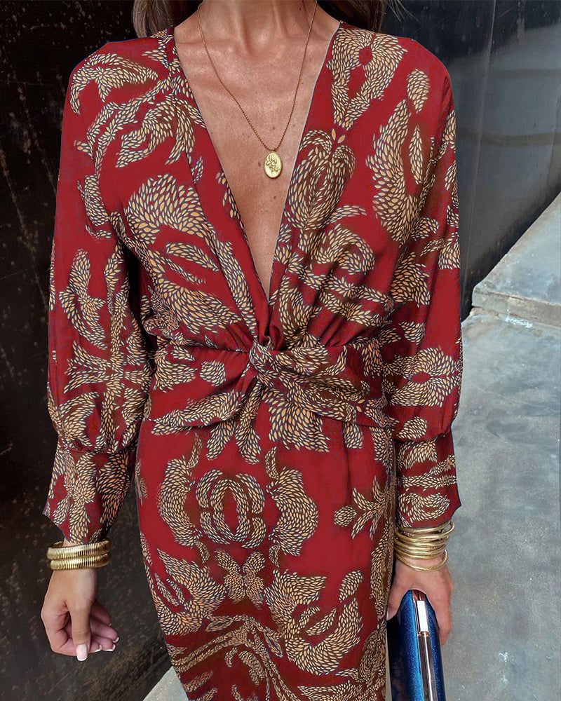 Arielle - Boho Luxe Wrap Dress