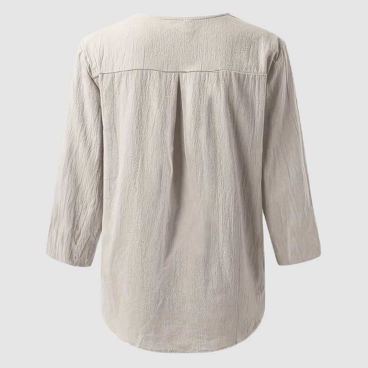 Melisa™ Casual Cotton &amp; Linen Blouse