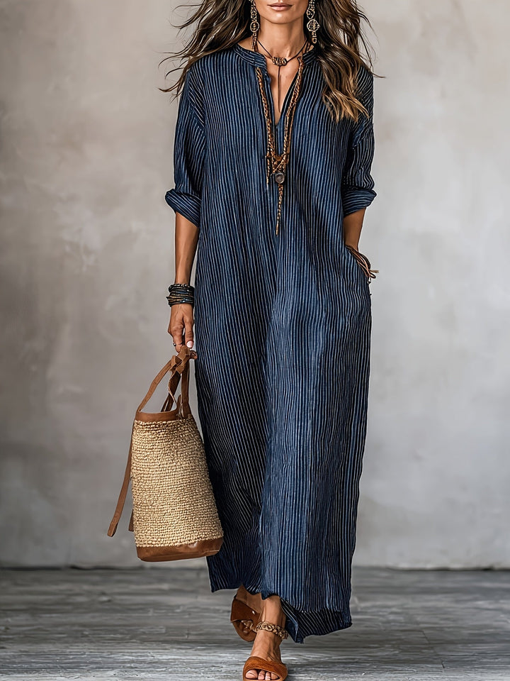 Oakley | Timeless Blue Maxi Dress