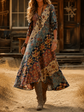 Amandine | Vintage Bohemian Autumn Dress