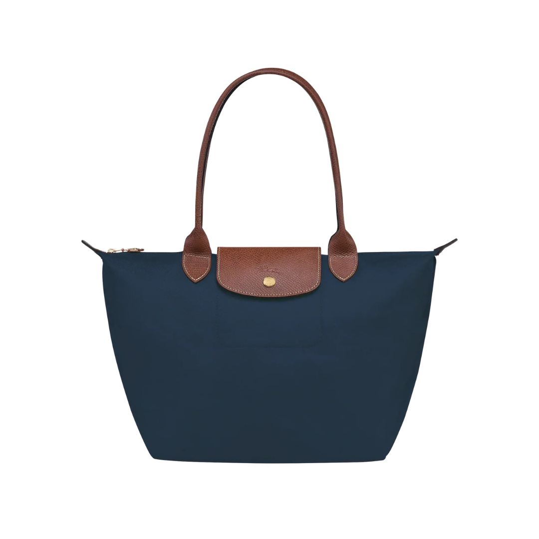 Longchamp - Medium Le Pliage Tote, Navy