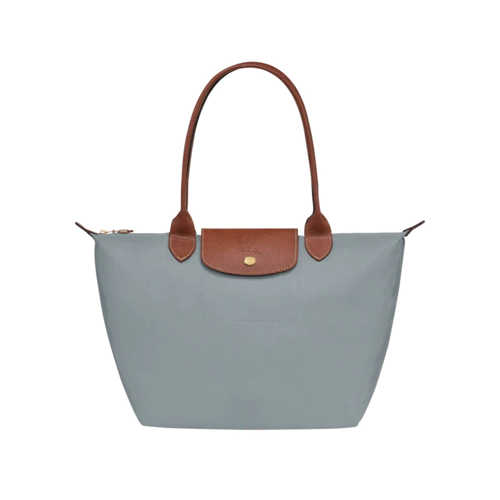 Longchamp - Medium Le Pliage Tote, Steel