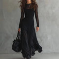 Darcy | Elegant Gothic-Inspired Maxi Dress
