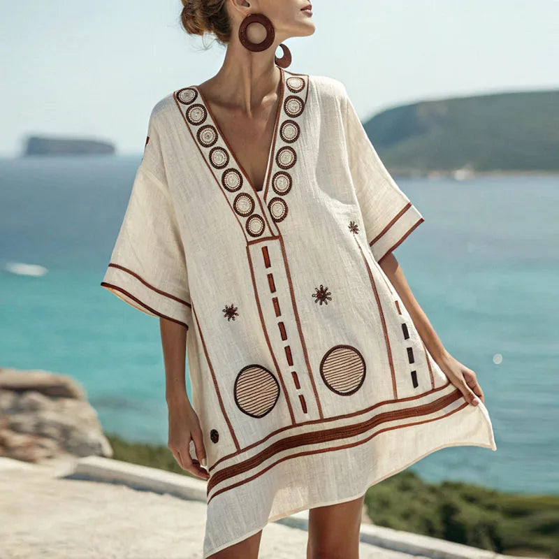 Mary™ | Elegant &amp; Comfortable Beach Dress for Summer Days
