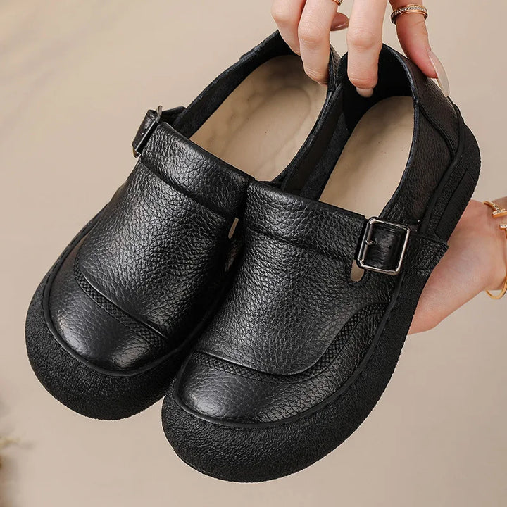 Sarah | Comfortable Orthopedic Leather Shoes | Easy Slip-On