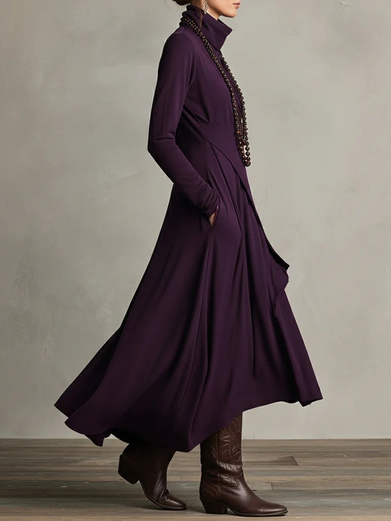 Katie | Asymmetric Maxi Tunic Dress