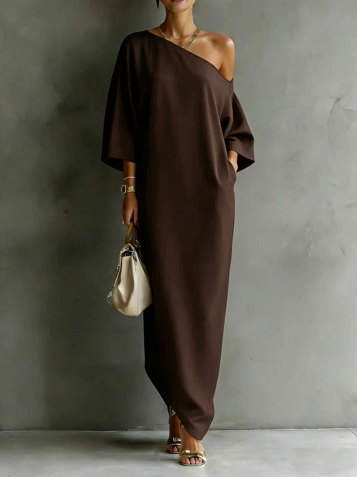 Pippa | Chic One-Shoulder Maxi Dress