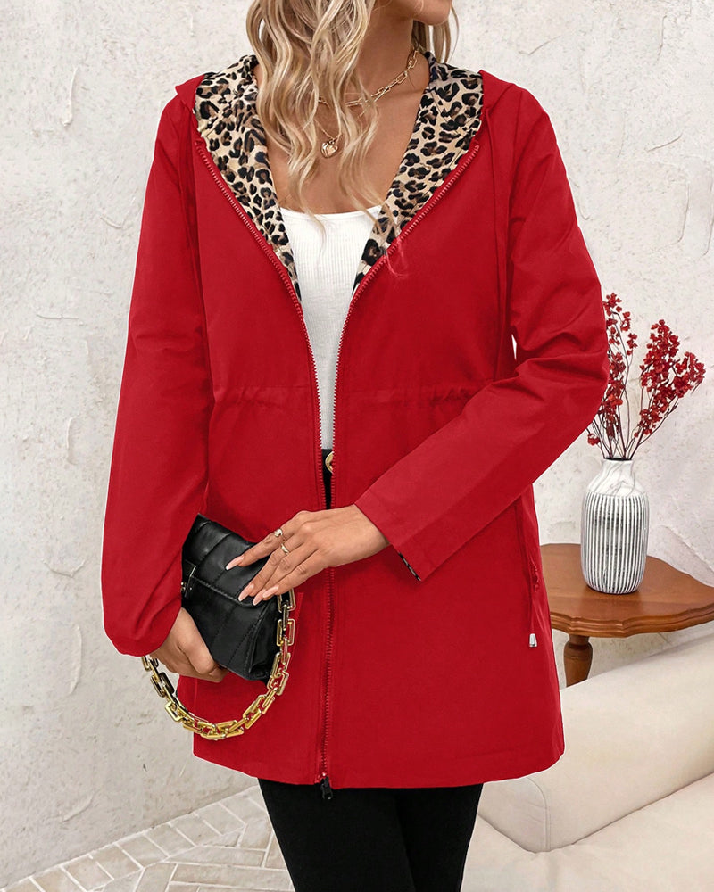 Amy | Reversible Hooded Jacket