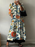 Elegant Printed Dress Carol