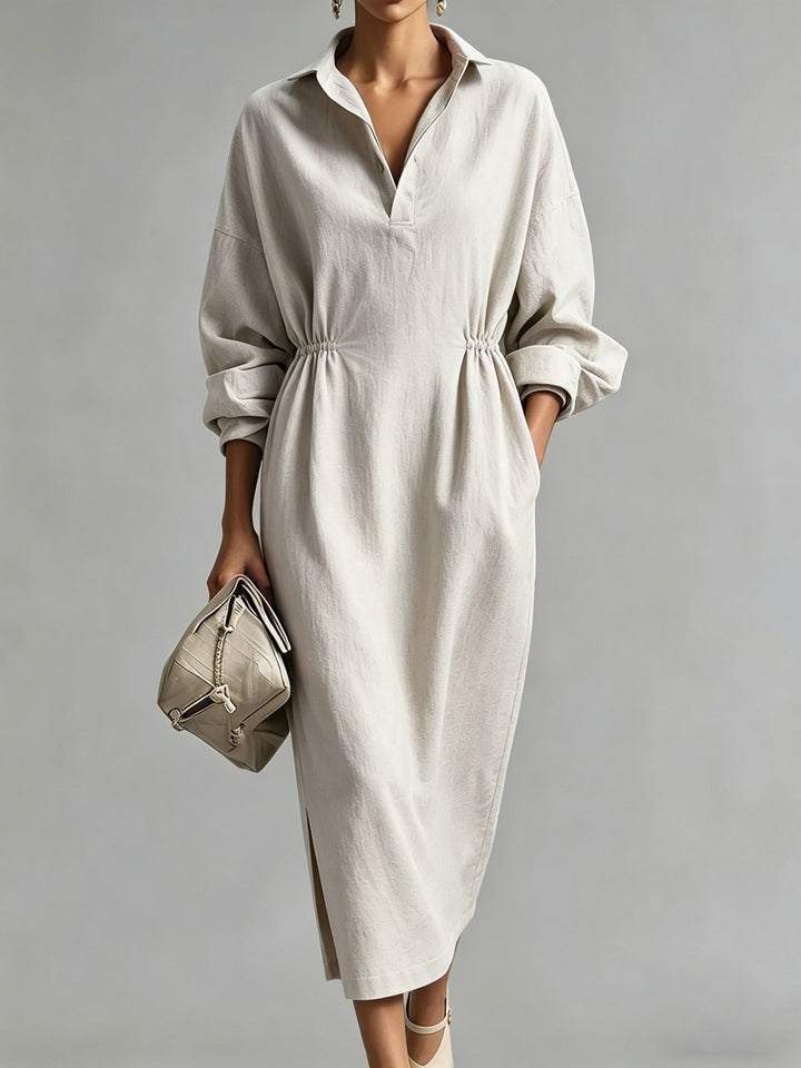Sage | French-Inspired Linen Dress