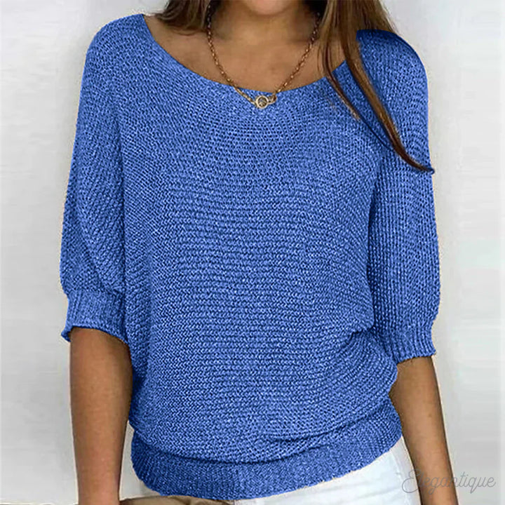 Georgia - Relaxed Knit Top